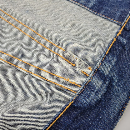 【現状渡し品】【メンズ】 Levi's リーバイス BIG-E DENIM JACKET デニムジャケット ポケットボタン裏刻印522 不均等V アウター 146-251007-as-06-izu カラー：インディゴ 万代Net店