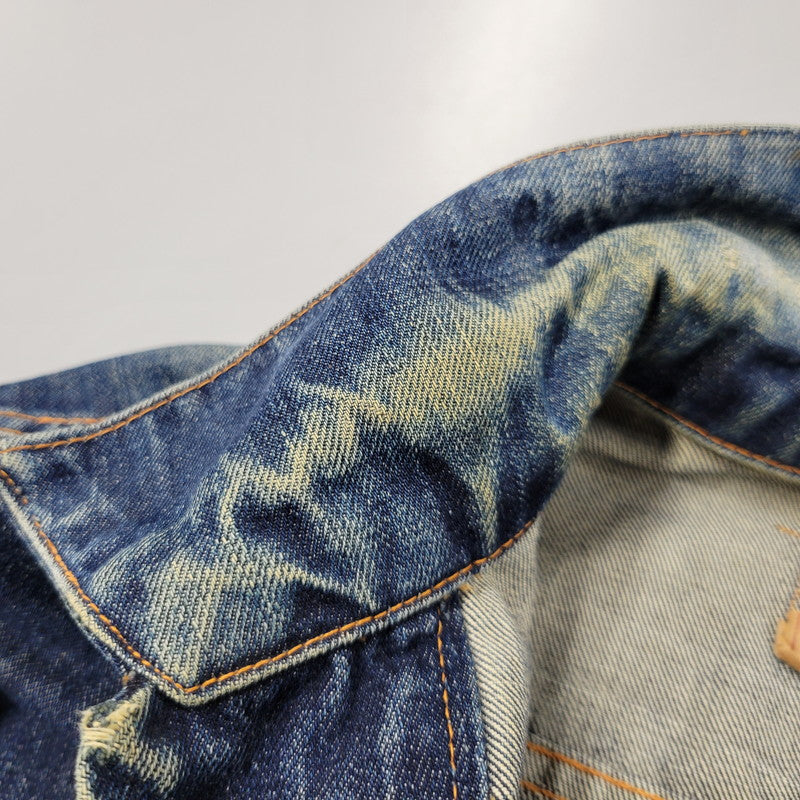 【現状渡し品】【メンズ】 Levi's リーバイス BIG-E DENIM JACKET デニムジャケット ポケットボタン裏刻印522 不均等V アウター 146-251007-as-06-izu カラー：インディゴ 万代Net店