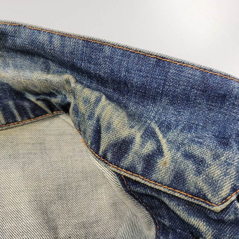 【現状渡し品】【メンズ】 Levi's リーバイス BIG-E DENIM JACKET デニムジャケット ポケットボタン裏刻印522 不均等V アウター 146-251007-as-06-izu カラー：インディゴ 万代Net店