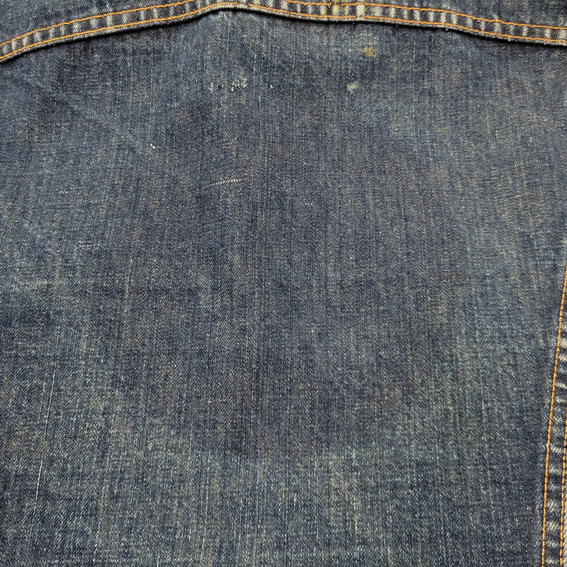 【現状渡し品】【メンズ】 Levi's リーバイス BIG-E DENIM JACKET デニムジャケット ポケットボタン裏刻印522 不均等V アウター 146-251007-as-06-izu カラー：インディゴ 万代Net店