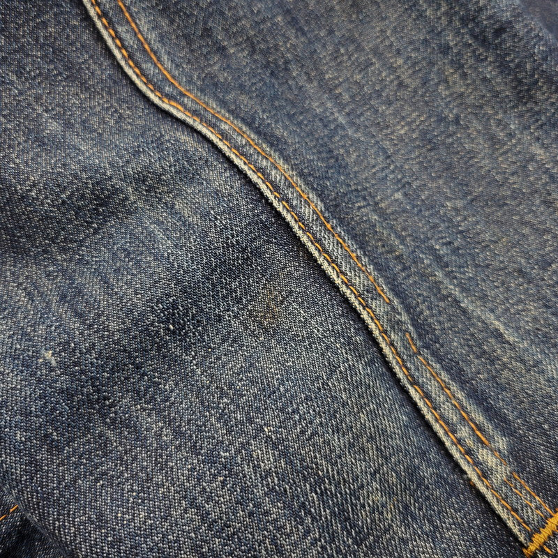 【現状渡し品】【メンズ】 Levi's リーバイス BIG-E DENIM JACKET デニムジャケット ポケットボタン裏刻印522 不均等V アウター 146-251007-as-06-izu カラー：インディゴ 万代Net店