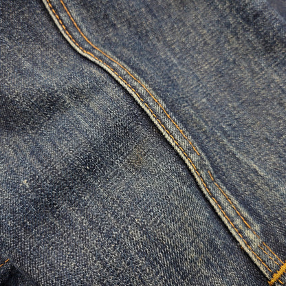 【現状渡し品】【メンズ】 Levi's リーバイス BIG-E DENIM JACKET デニムジャケット ポケットボタン裏刻印522 不均等V アウター 146-251007-as-06-izu カラー：インディゴ 万代Net店