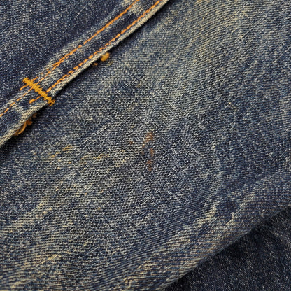 【現状渡し品】【メンズ】 Levi's リーバイス BIG-E DENIM JACKET デニムジャケット ポケットボタン裏刻印522 不均等V アウター 146-251007-as-06-izu カラー：インディゴ 万代Net店