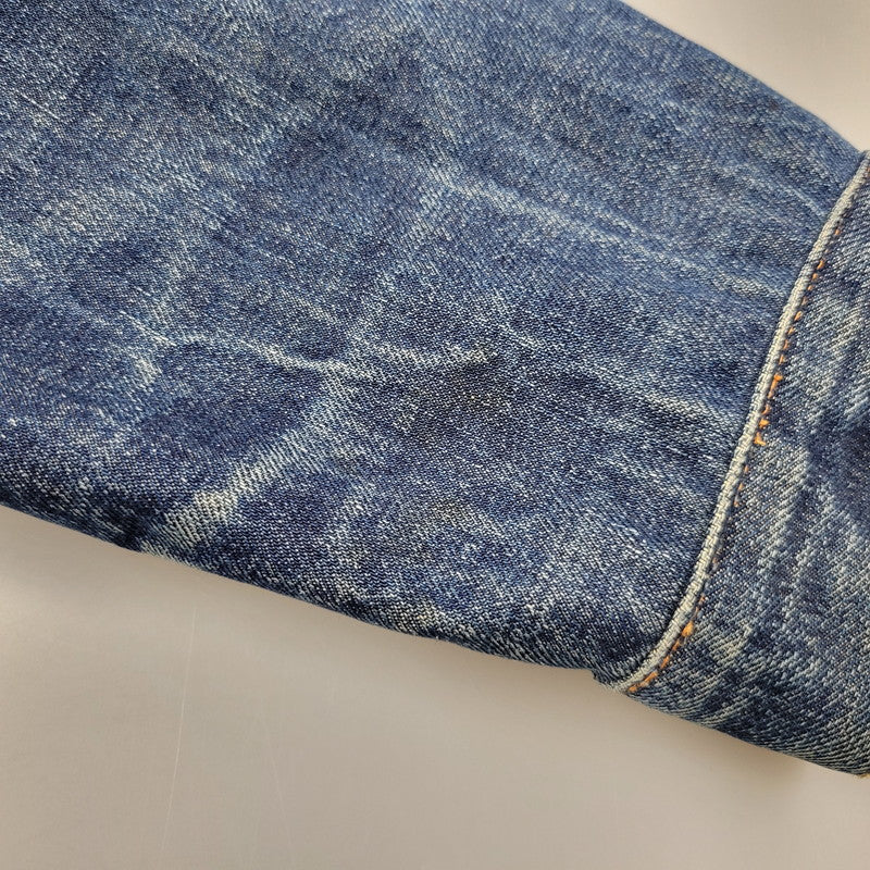 【現状渡し品】【メンズ】 Levi's リーバイス BIG-E DENIM JACKET デニムジャケット ポケットボタン裏刻印522 不均等V アウター 146-251007-as-06-izu カラー：インディゴ 万代Net店