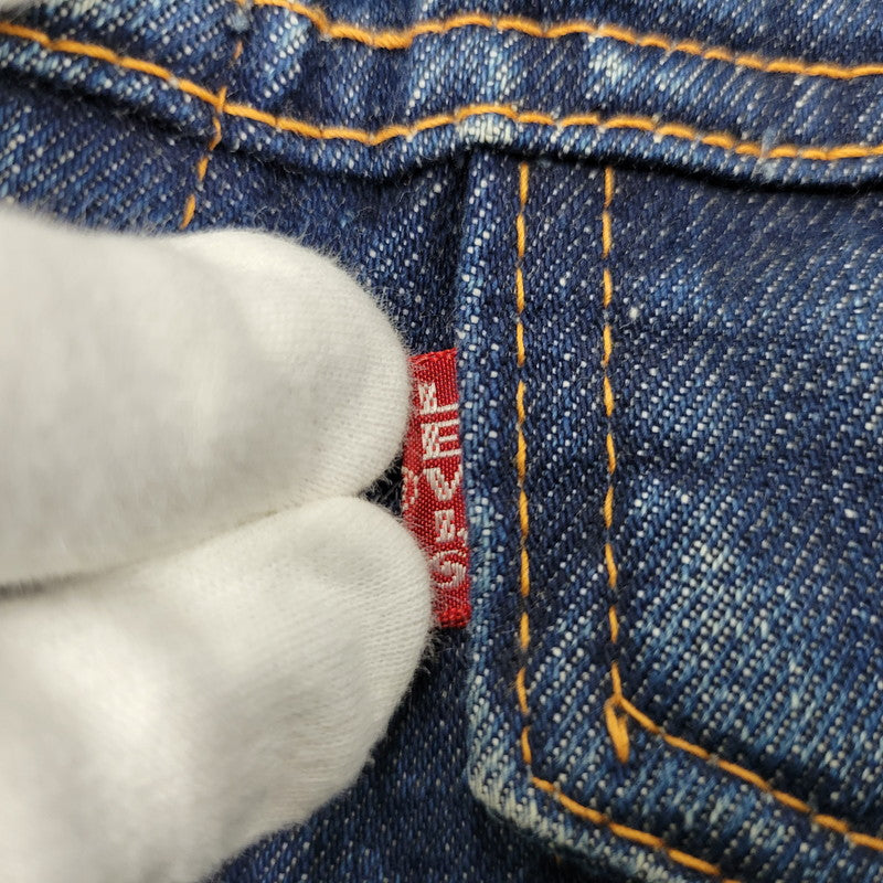 【現状渡し品】【メンズ】 Levi's リーバイス BIG-E DENIM JACKET デニムジャケット ポケットボタン裏刻印522 不均等V アウター 146-251007-as-06-izu カラー：インディゴ 万代Net店