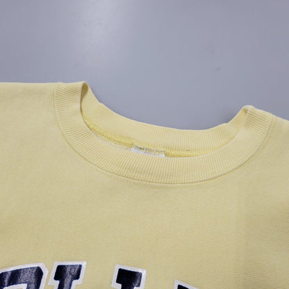 【中古品】【メンズ】 ROLLINS REVERSE WEAVE SWEATSHIRT リバースウィーブ スウェットシャツ USA製 刺繍タグ トレーナー 長袖 トップス 146-251007-as-04-izu サイズ：XL カラー：イエロー 万代Net店