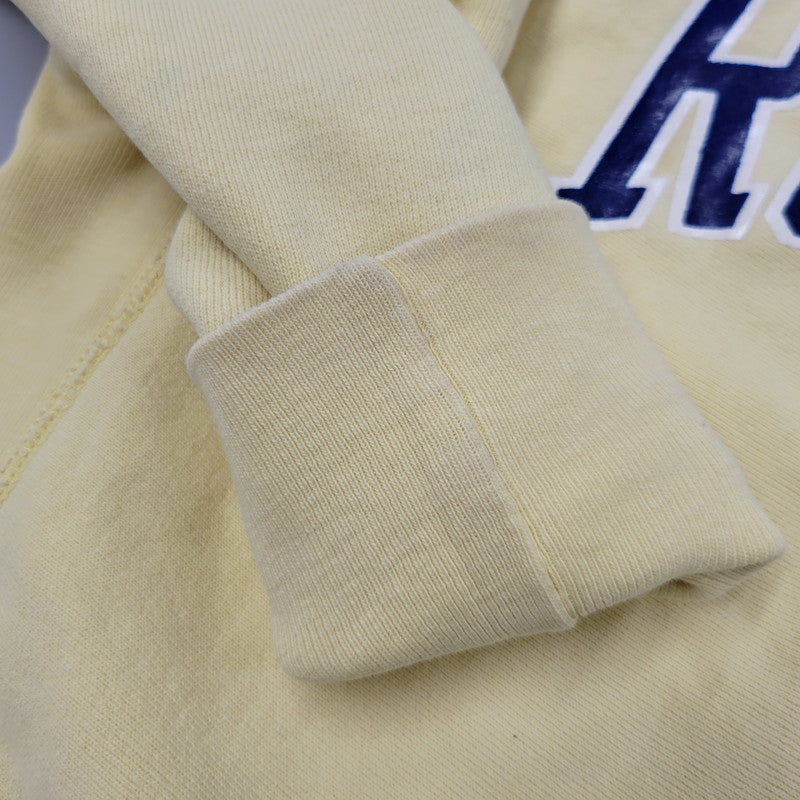 【中古品】【メンズ】 ROLLINS REVERSE WEAVE SWEATSHIRT リバースウィーブ スウェットシャツ USA製 刺繍タグ トレーナー 長袖 トップス 146-251007-as-04-izu サイズ：XL カラー：イエロー 万代Net店