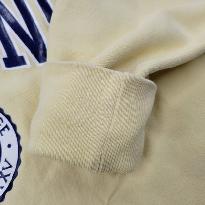 【中古品】【メンズ】 ROLLINS REVERSE WEAVE SWEATSHIRT リバースウィーブ スウェットシャツ USA製 刺繍タグ トレーナー 長袖 トップス 146-251007-as-04-izu サイズ：XL カラー：イエロー 万代Net店