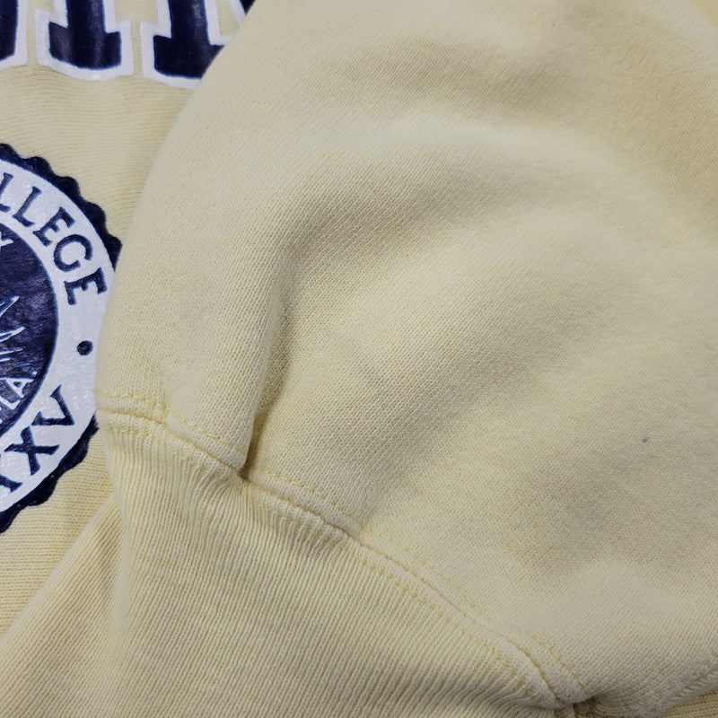 【中古品】【メンズ】 ROLLINS REVERSE WEAVE SWEATSHIRT リバースウィーブ スウェットシャツ USA製 刺繍タグ トレーナー 長袖 トップス 146-251007-as-04-izu サイズ：XL カラー：イエロー 万代Net店
