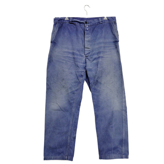 【現状渡し品】【メンズ】 USED EURO VINTAGE ユーロヴィンテージ CLONDIOUS LAFONT BLUE MOLESKIN PAINTER PANTS モールスキン ペインター パンツ ボトムス 157-251007-as-09-izu カラー：ブルー系 万代Net店
