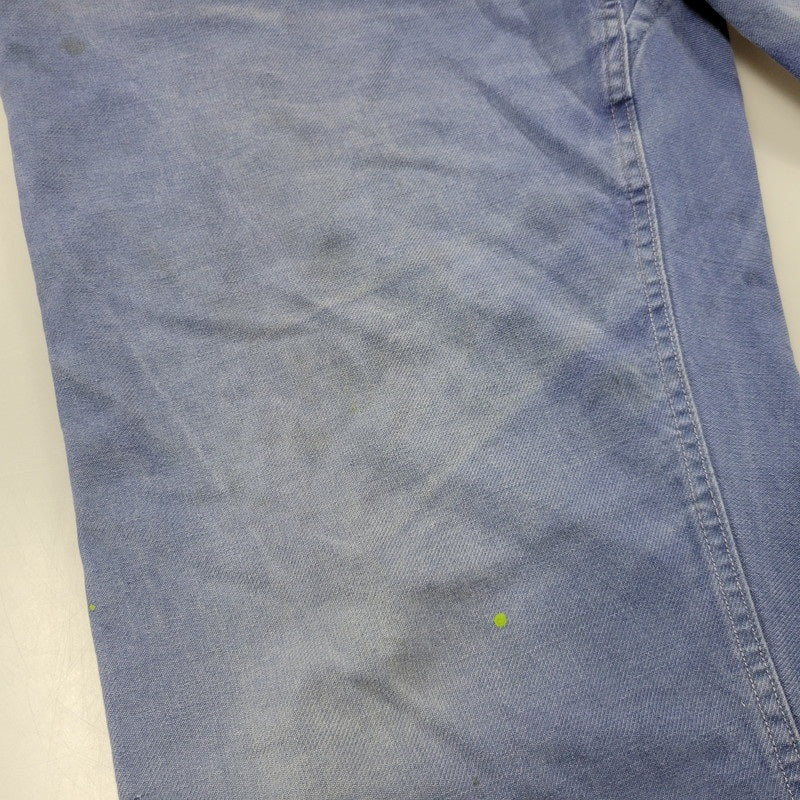 【現状渡し品】【メンズ】 USED EURO VINTAGE ユーロヴィンテージ CLONDIOUS LAFONT BLUE MOLESKIN PAINTER PANTS モールスキン ペインター パンツ ボトムス 157-251007-as-09-izu カラー：ブルー系 万代Net店