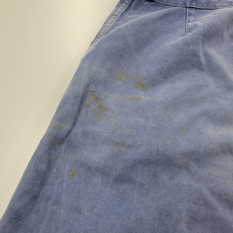 【現状渡し品】【メンズ】 USED EURO VINTAGE ユーロヴィンテージ CLONDIOUS LAFONT BLUE MOLESKIN PAINTER PANTS モールスキン ペインター パンツ ボトムス 157-251007-as-09-izu カラー：ブルー系 万代Net店