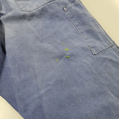 【現状渡し品】【メンズ】 USED EURO VINTAGE ユーロヴィンテージ CLONDIOUS LAFONT BLUE MOLESKIN PAINTER PANTS モールスキン ペインター パンツ ボトムス 157-251007-as-09-izu カラー：ブルー系 万代Net店