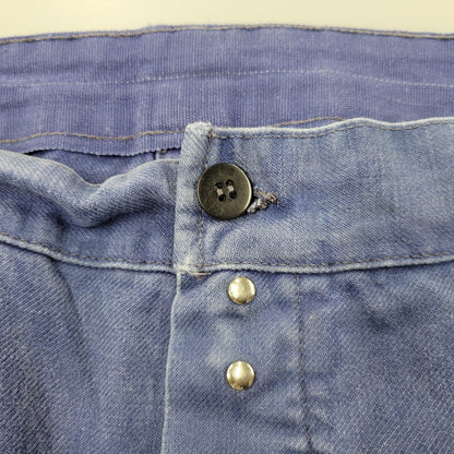 【現状渡し品】【メンズ】 USED EURO VINTAGE ユーロヴィンテージ CLONDIOUS LAFONT BLUE MOLESKIN PAINTER PANTS モールスキン ペインター パンツ ボトムス 157-251007-as-09-izu カラー：ブルー系 万代Net店