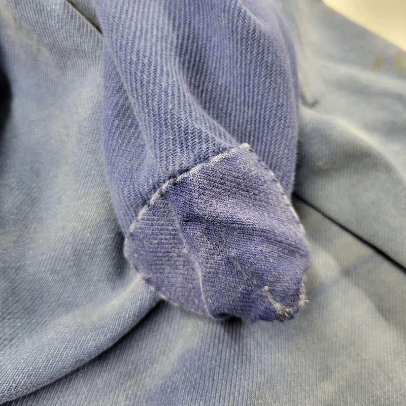 【現状渡し品】【メンズ】 USED EURO VINTAGE ユーロヴィンテージ CLONDIOUS LAFONT BLUE MOLESKIN PAINTER PANTS モールスキン ペインター パンツ ボトムス 157-251007-as-09-izu カラー：ブルー系 万代Net店