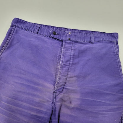 【現状渡し品】【メンズ】 USED EURO VINTAGE ユーロヴィンテージ ADOLPHE LAFONT FRENCH WORK PANTS アドルフラフォン フレンチ ワークパンツ ボトムス 157-251007-as-08-izu カラー：パープル系 万代Net店