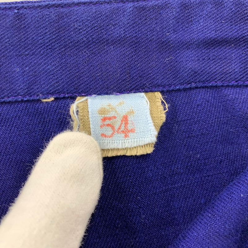【中古品】【メンズ】 EURO VINTAGE ユーロヴィンテージ EURO WORK PANTS ユーロ ワーク パンツ 157-260110-kh-05-izu サイズ：54 カラー：ブルー 万代Net店