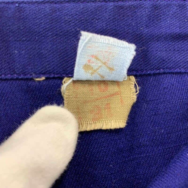【中古品】【メンズ】 EURO VINTAGE ユーロヴィンテージ EURO WORK PANTS ユーロ ワーク パンツ 157-260110-kh-05-izu サイズ：54 カラー：ブルー 万代Net店