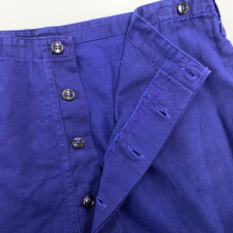 【中古品】【メンズ】 EURO VINTAGE ユーロヴィンテージ EURO WORK PANTS ユーロ ワーク パンツ 157-260110-kh-05-izu サイズ：54 カラー：ブルー 万代Net店