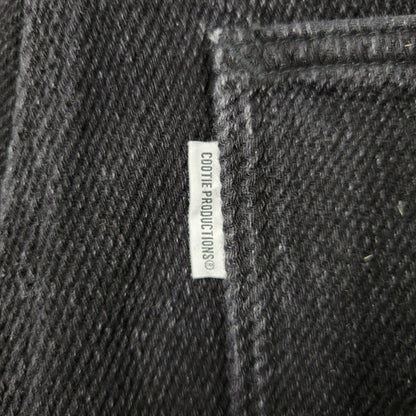 【中古品】【メンズ】 COOTIE PRODUCTIONS クーティープロダクションズ SULFUR DYED EXAGGERATED TWILL PAINTER PANTS CTE-25A115 ペインターパンツ ボトムス 152-251008-as-09-izu サイズ：S カラー：ブラック 万代Net店