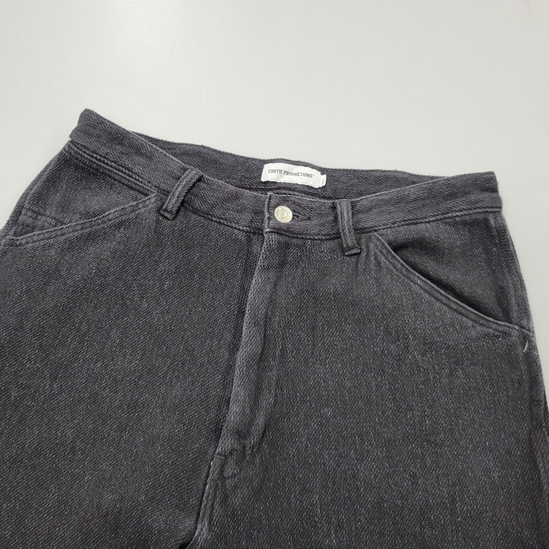 【中古品】【メンズ】 COOTIE PRODUCTIONS クーティープロダクションズ SULFUR DYED EXAGGERATED TWILL PAINTER PANTS CTE-25A115 ペインターパンツ ボトムス 152-251008-as-09-izu サイズ：S カラー：ブラック 万代Net店