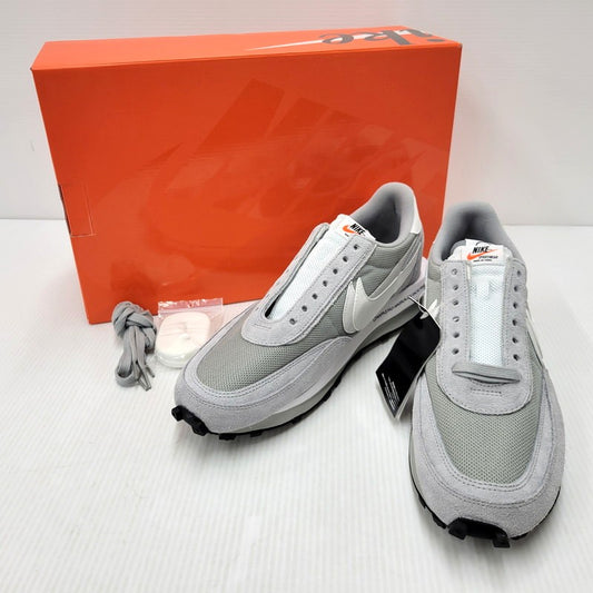 【中古美品】【メンズ】 NIKE ナイキ × FRAGMENT フラグメント × SACAI サカイ LD WAFFLE DH2684-001 LD ワッフル スニーカー シューズ 靴 160-251007-as-13-izu サイズ：29cm カラー：LT SMOKE GREY/WHITE-BLACK 万代Net店
