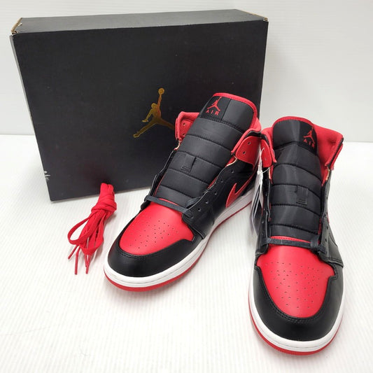 【中古美品】【メンズ】 NIKE ナイキ AIR JORDAN 1 MID DQ8426-060 エア ジョーダン 1 ミッド スニーカー シューズ 靴 160-251007-as-12-izu サイズ：29cm カラー：BLACK/FIRE RED-WHITE 万代Net店