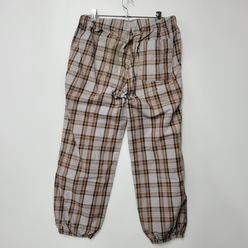 【現状渡し品】【メンズ】 PLAID EASY PANTS FTC019SUMBO1 イージー パンツ チェック柄 ズボン ボトムス 153-260105-ay-06-izu サイズ：XL カラー：マルチ 万代Net店