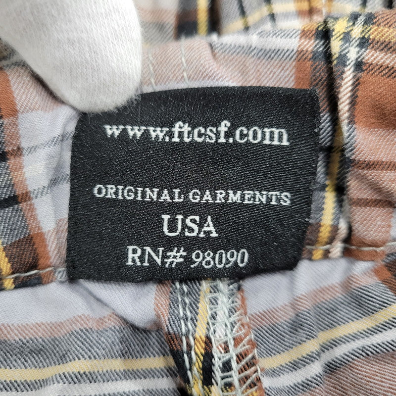 【現状渡し品】【メンズ】 PLAID EASY PANTS FTC019SUMBO1 イージー パンツ チェック柄 ズボン ボトムス 153-260105-ay-06-izu サイズ：XL カラー：マルチ 万代Net店