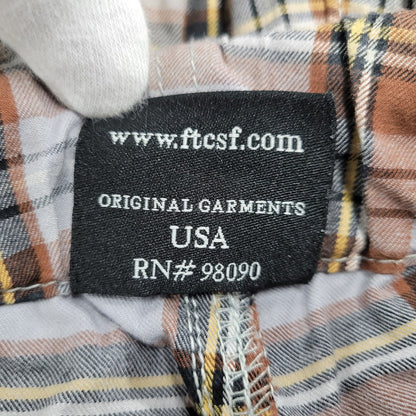 【現状渡し品】【メンズ】 PLAID EASY PANTS FTC019SUMBO1 イージー パンツ チェック柄 ズボン ボトムス 153-260105-ay-06-izu サイズ：XL カラー：マルチ 万代Net店