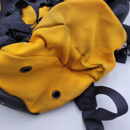 【中古品】【メンズ/レディース】 OAKLEY オークリー 00S ICON BACKPACK アイコン バックパック リュック カバン 鞄 188-251007-ya-13-izu カラー：イエロー 万代Net店