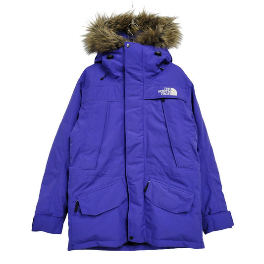 【中古品】【メンズ】 ANTARCTICA PARKA DOWN JACKET ND91707 アンタークティカ パーカ ダウンジャケット アウター 144-251008-as-12-izu サイズ：M カラー：ブルー 万代Net店