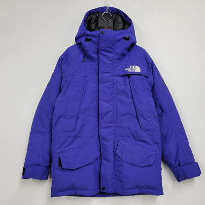 【中古品】【メンズ】 ANTARCTICA PARKA DOWN JACKET ND91707 アンタークティカ パーカ ダウンジャケット アウター 144-251008-as-12-izu サイズ：M カラー：ブルー 万代Net店