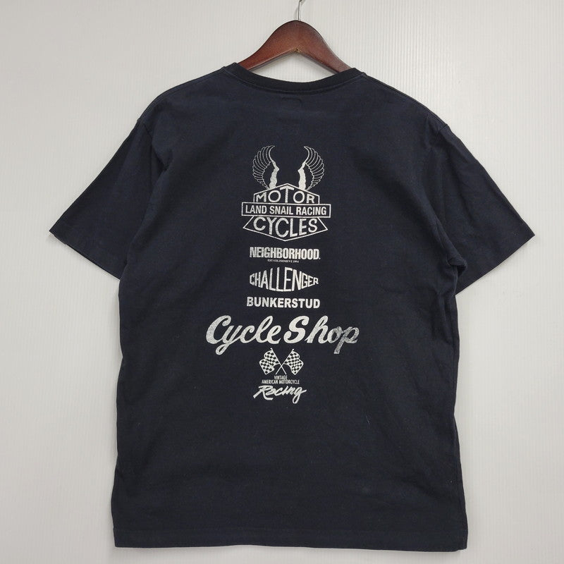 【中古品】【メンズ】 TEAM SUPPORT LAND SNAIL RACING SS TEE レーシング ショートスリーブ Tシャツ 半袖 トップス 142-260106-as-04-izu サイズ：2 カラー：ブラック 万代Net店
