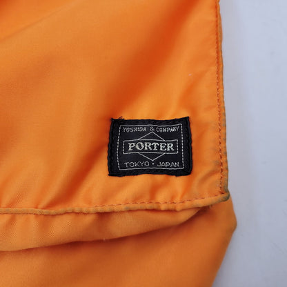 【現状渡し品】【メンズ/レディース】 PORTER ポーター 80TH ANNIVERSARY TANKER HELMET BAG タンカー ヘルメットバッグ カバン 鞄 188-251008-as-19-izu カラー：オレンジ 万代Net店