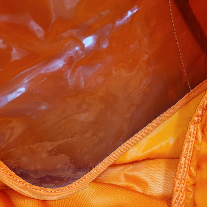 【現状渡し品】【メンズ/レディース】 PORTER ポーター 80TH ANNIVERSARY TANKER HELMET BAG タンカー ヘルメットバッグ カバン 鞄 188-251008-as-19-izu カラー：オレンジ 万代Net店