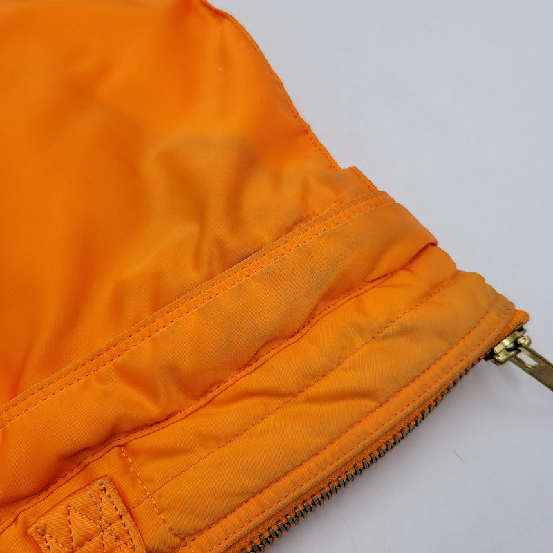 【現状渡し品】【メンズ/レディース】 PORTER ポーター 80TH ANNIVERSARY TANKER HELMET BAG タンカー ヘルメットバッグ カバン 鞄 188-251008-as-19-izu カラー：オレンジ 万代Net店