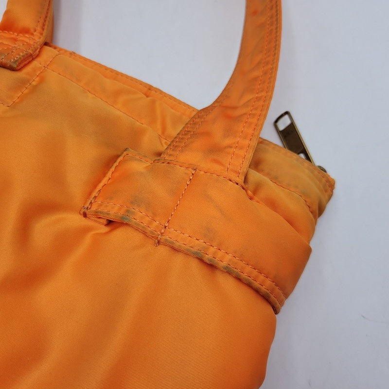 【現状渡し品】【メンズ/レディース】 PORTER ポーター 80TH ANNIVERSARY TANKER HELMET BAG タンカー ヘルメットバッグ カバン 鞄 188-251008-as-19-izu カラー：オレンジ 万代Net店