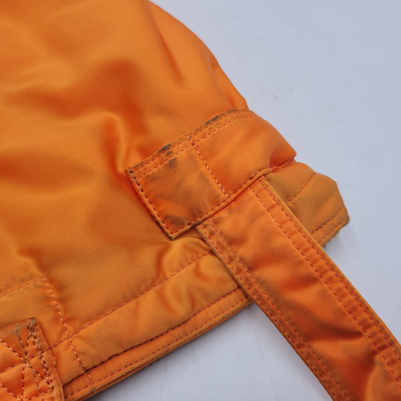 【現状渡し品】【メンズ/レディース】 PORTER ポーター 80TH ANNIVERSARY TANKER HELMET BAG タンカー ヘルメットバッグ カバン 鞄 188-251008-as-19-izu カラー：オレンジ 万代Net店