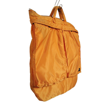【現状渡し品】【メンズ/レディース】 PORTER ポーター 80TH ANNIVERSARY TANKER HELMET BAG タンカー ヘルメットバッグ カバン 鞄 188-251008-as-19-izu カラー：オレンジ 万代Net店