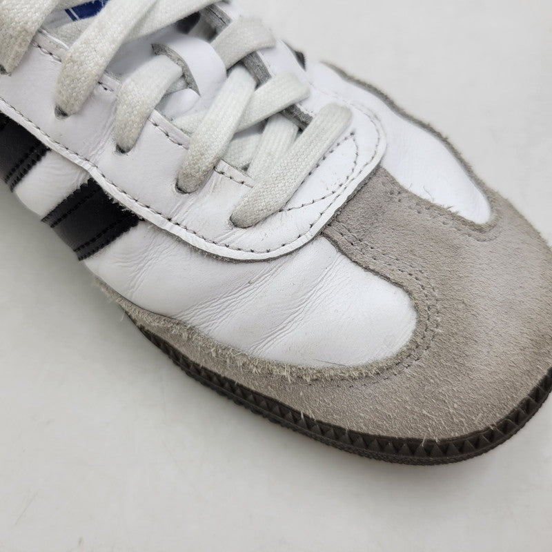 【中古品】【メンズ】 adidas アディダス B75806 SAMBA OG サンバ CLOUD WHITE/CORE BLACK/CLEAR GRANITE 靴 スニーカー シューズ 161-251010-km-02-izu サイズ：26.5cm カラー：CLOUD WHITE/CORE BLACK/CLEAR GRANITE 万代Net店