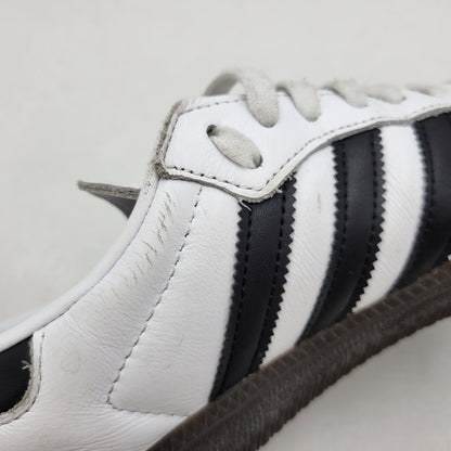 【中古品】【メンズ】 adidas アディダス B75806 SAMBA OG サンバ CLOUD WHITE/CORE BLACK/CLEAR GRANITE 靴 スニーカー シューズ 161-251010-km-02-izu サイズ：26.5cm カラー：CLOUD WHITE/CORE BLACK/CLEAR GRANITE 万代Net店