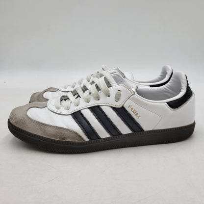 【中古品】【メンズ】 adidas アディダス B75806 SAMBA OG サンバ CLOUD WHITE/CORE BLACK/CLEAR GRANITE 靴 スニーカー シューズ 161-251010-km-02-izu サイズ：26.5cm カラー：CLOUD WHITE/CORE BLACK/CLEAR GRANITE 万代Net店
