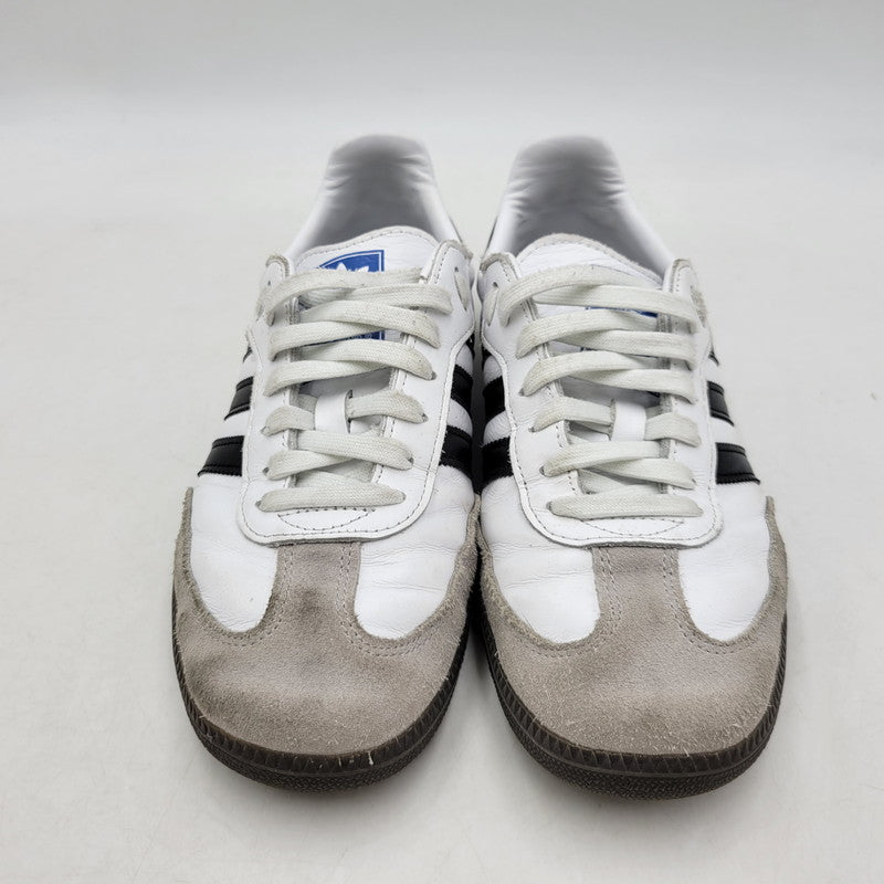 【中古品】【メンズ】 adidas アディダス B75806 SAMBA OG サンバ CLOUD WHITE/CORE BLACK/CLEAR GRANITE 靴 スニーカー シューズ 161-251010-km-02-izu サイズ：26.5cm カラー：CLOUD WHITE/CORE BLACK/CLEAR GRANITE 万代Net店