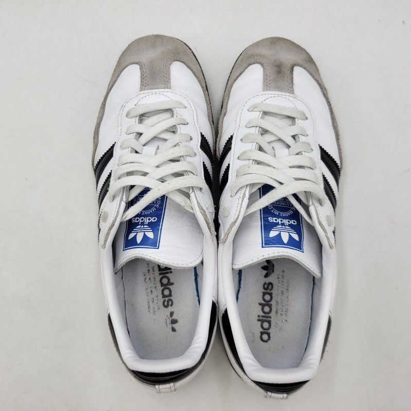 【中古品】【メンズ】 adidas アディダス B75806 SAMBA OG サンバ CLOUD WHITE/CORE BLACK/CLEAR GRANITE 靴 スニーカー シューズ 161-251010-km-02-izu サイズ：26.5cm カラー：CLOUD WHITE/CORE BLACK/CLEAR GRANITE 万代Net店