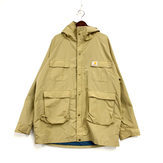 【中古品】【メンズ】 Carhartt カーハート USA製 SAFARI JACKET サファリ ジャケット アウター 146-251011-ya-16-izu サイズ：XL カラー：ベージュ 万代Net店