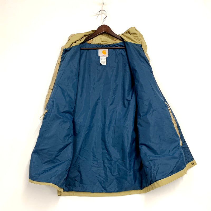 【中古品】【メンズ】 Carhartt カーハート USA製 SAFARI JACKET サファリ ジャケット アウター 146-251011-ya-16-izu サイズ：XL カラー：ベージュ 万代Net店