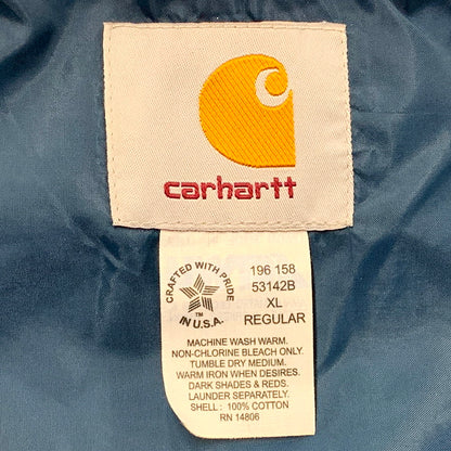 【中古品】【メンズ】 Carhartt カーハート USA製 SAFARI JACKET サファリ ジャケット アウター 146-251011-ya-16-izu サイズ：XL カラー：ベージュ 万代Net店