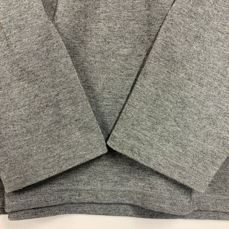 【中古品】【メンズ】 LOGO PRINT LS TEE ロゴ プリント ロングスリーブ Tシャツ トップス 半袖 140-260103-ya-03-izu サイズ：M カラー：グレー 万代Net店