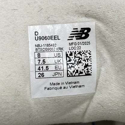 【中古品】【メンズ/レディース】 NEWBALANCE ニューバランス U9060EEL 9060 スニーカー 靴 162-251011-cs-04-izu サイズ：26cm カラー：GRAY MATTER/BLUE 万代Net店